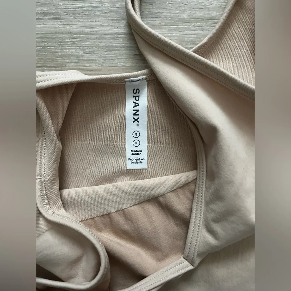 SPANX Women’s Nude SPANXsculpt™ Seamless Power Tank - Size Small - Picture 3 of 4